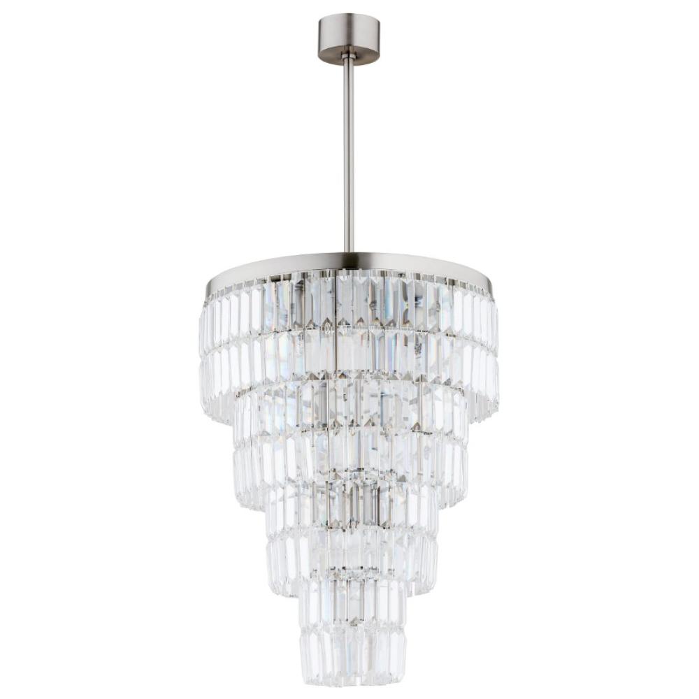 velkorozmerna anticka strieborna stropna kristalova lampa luxusny kristal elegantny salon chodba obyvacka vila obcianska vila osvetlenie.jpg